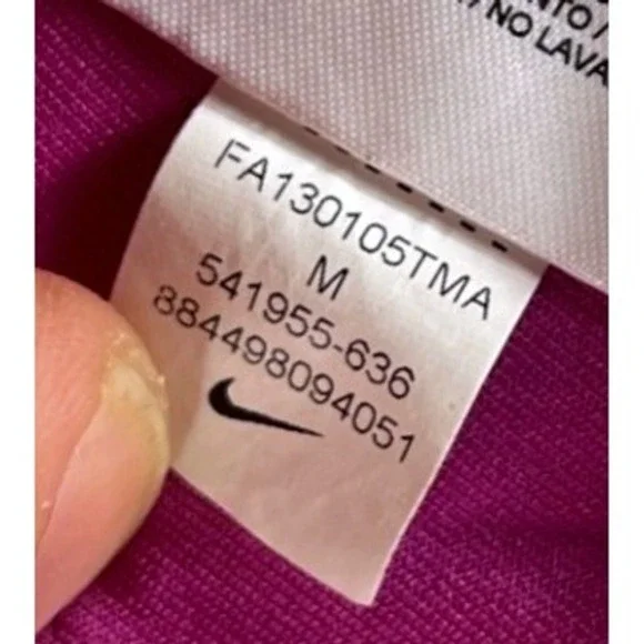 Nike Golf Tour Performance Polo Mens M Dri-FIT Tigers Eye Golf Links - Picture 10 of 10